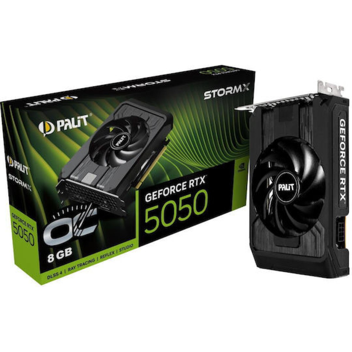 Palit GeForce RTX 5050 8GB GDDR6 StormX OC Κάρτα Γραφικών