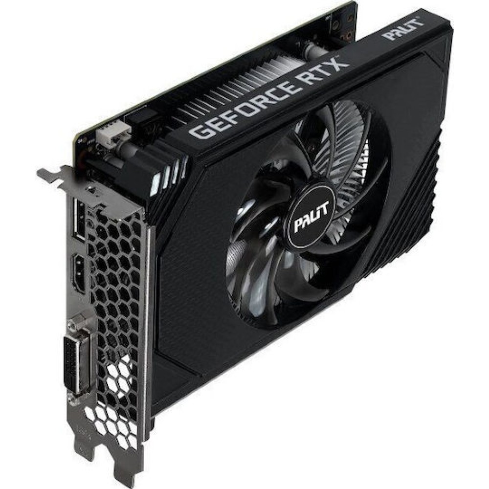 Pal GeForce RTX 3050 6GB GDDR6 StormX OC Κάρτα Γραφικών