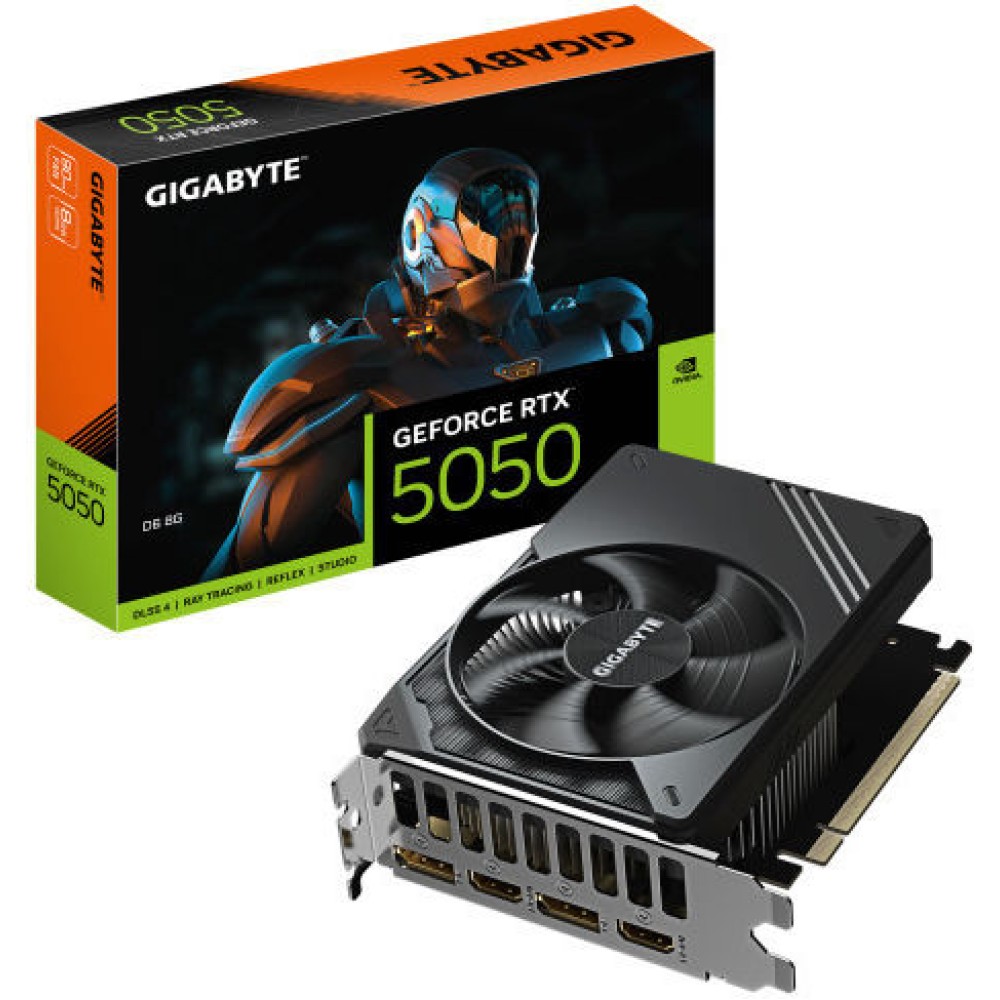 Gigabyte GeForce RTX 5050 8GB GDDR6 D6 8G Κάρτα Γραφικών