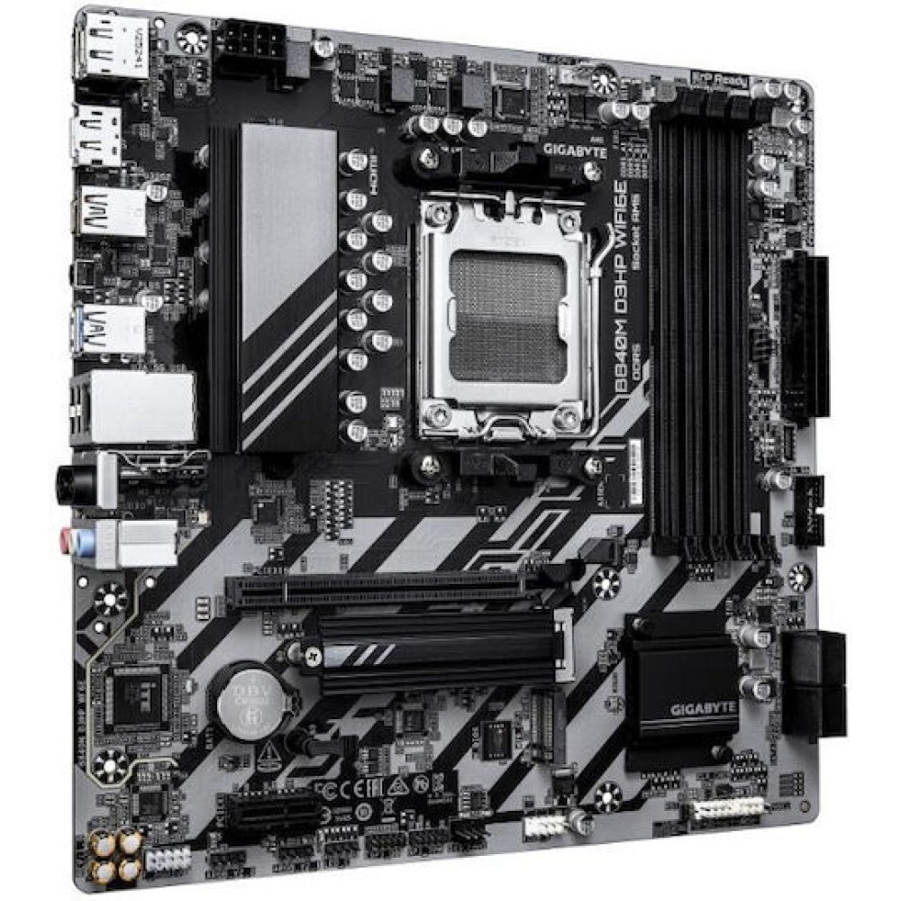 Gigabyte B840M D3HP WF6E Wi-Fi Motherboard Micro ATX με AMD AM5 Socket