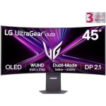 LG UltraGear 45GX950A-B Ultrawide OLED HDR Curved Monitor 44.5