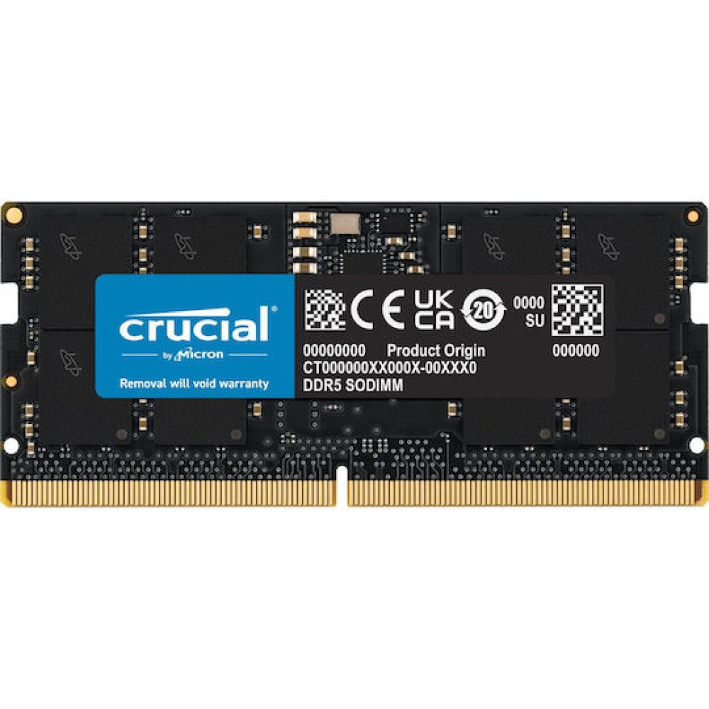 Crucial DDR5 με Module 1x24GB και Ταχύτητα 5600 για Laptop