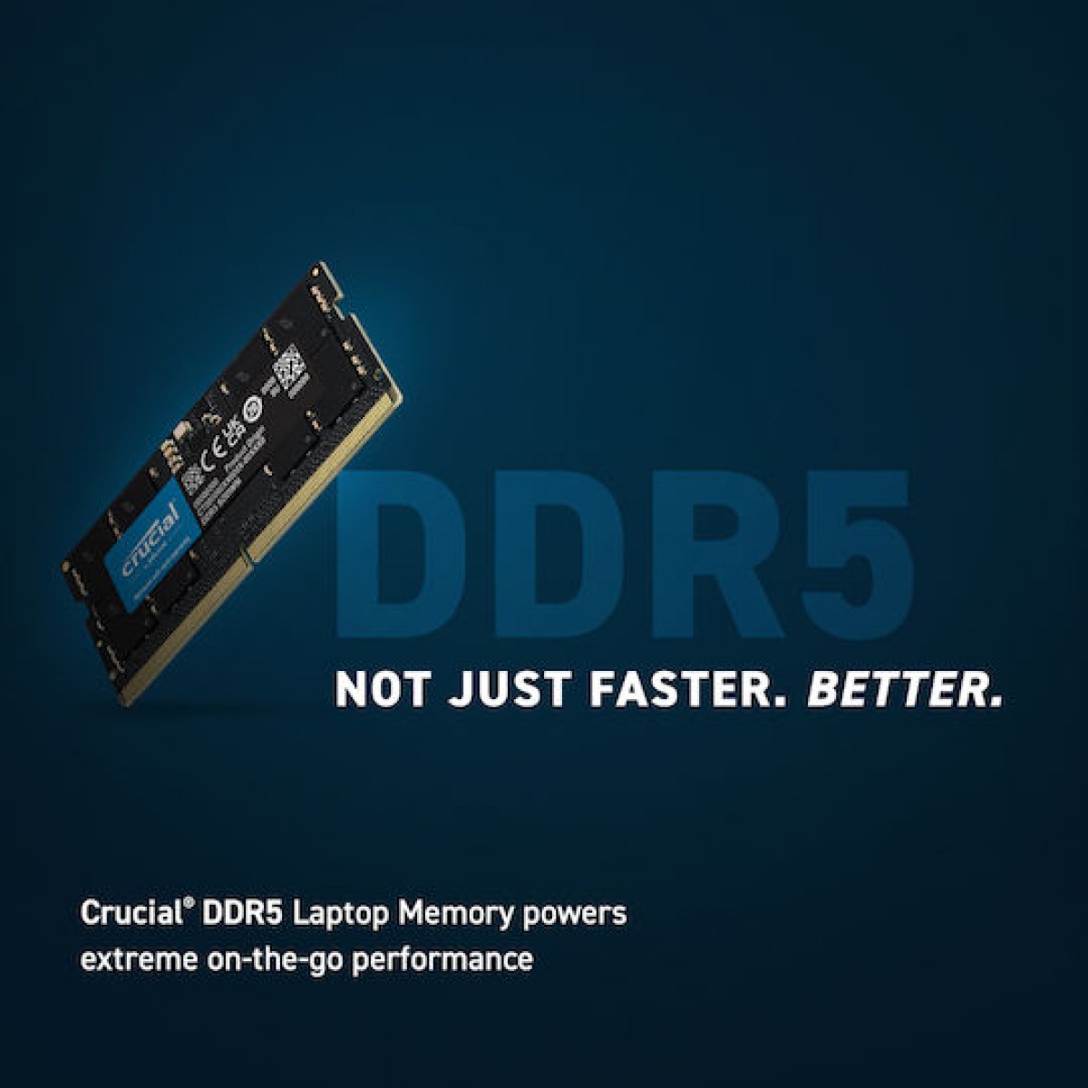 Crucial DDR5 με Module 1x24GB και Ταχύτητα 5600 για Laptop
