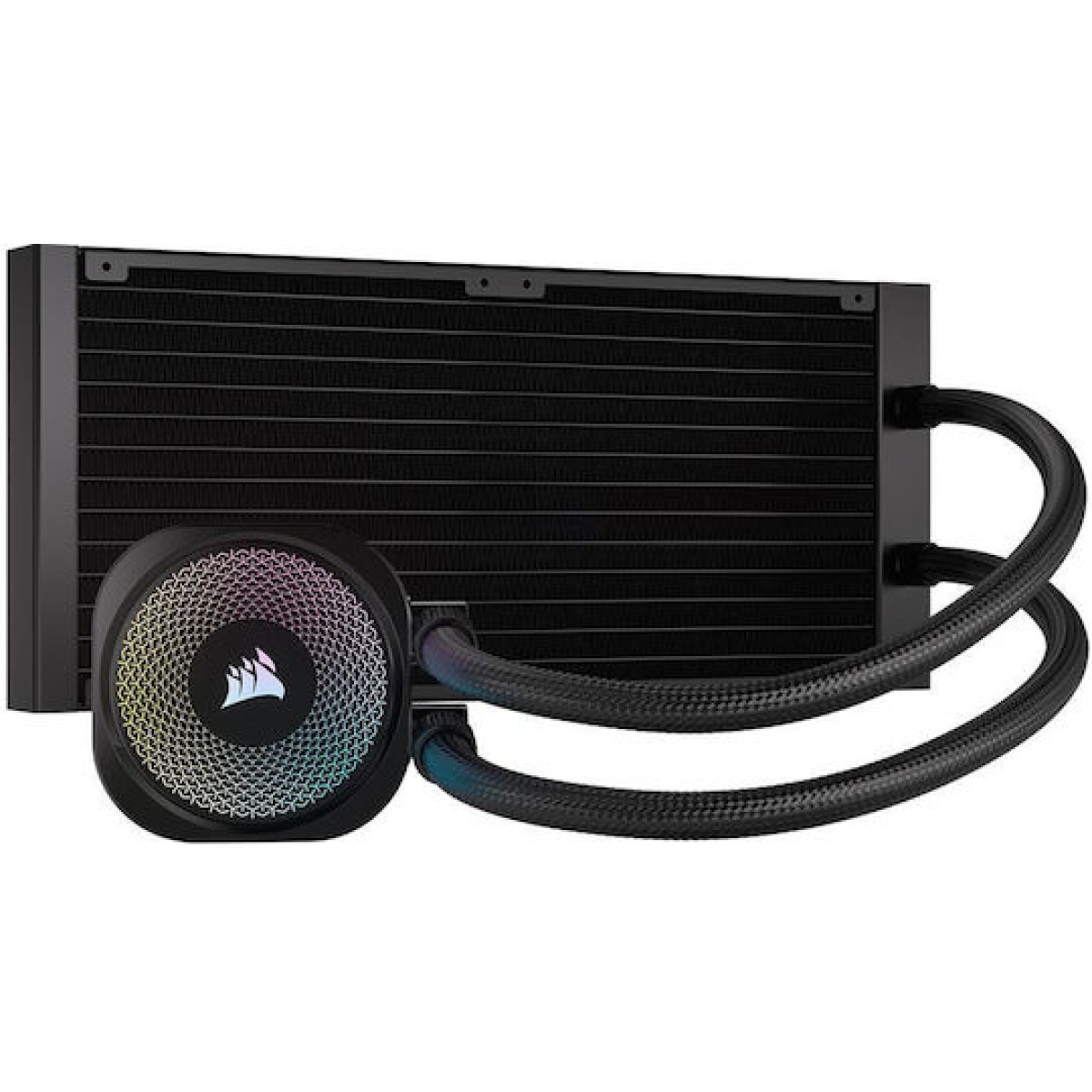 Corsair iCUE LINK TITAN 360 RX RGB Υδρόψυξη Επεξεργαστή Τριπλού Ανεμιστήρα 120mm για Socket AM4/AM5/1700