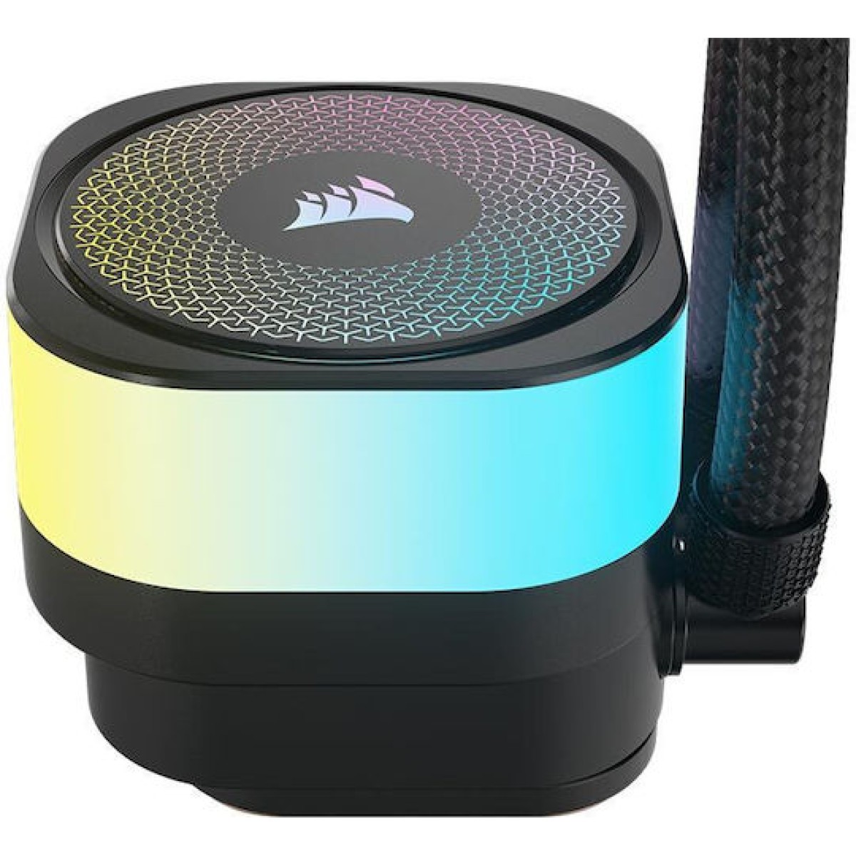 Corsair iCUE LINK TITAN 360 RX RGB Υδρόψυξη Επεξεργαστή Τριπλού Ανεμιστήρα 120mm για Socket AM4/AM5/1700