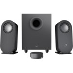 Logitech Z407 Ασύρματα Ηχεία Υπολογιστή 2.1 με Bluetooth και Ισχύ 40W σε Μαύρο Χρώμα