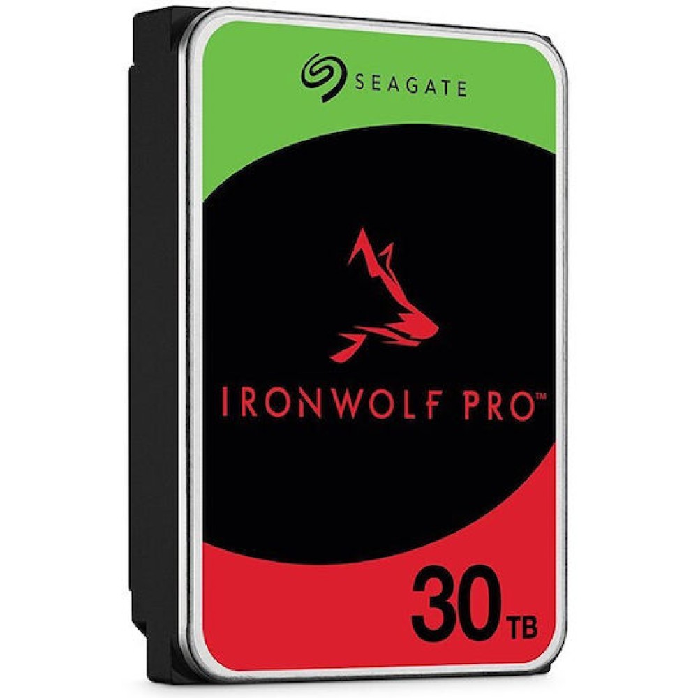 Seagate IronWolf Pro 30TB HDD Σκληρός Δίσκος 3.5