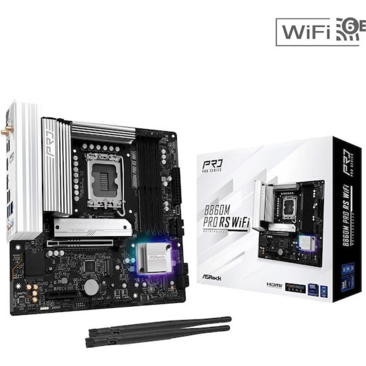 ASRock B860M-X GEN5 WIFI Motherboard Micro ATX με Intel 1851 Socket