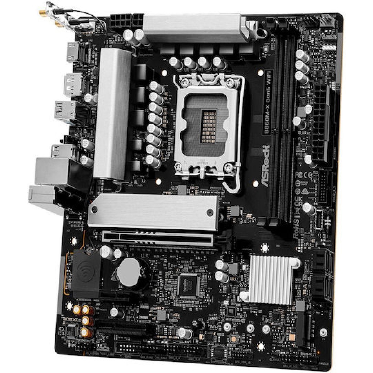 ASRock B860M-X GEN5 WIFI Motherboard Micro ATX με Intel 1851 Socket