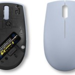 Lenovo 300 Wireless Compact Mouse Ασύρματο Mini Ποντίκι Frost Blue