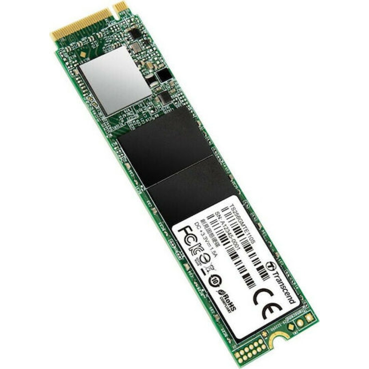 Transcend 110S SSD 256GB M.2 NVMe PCI Express 3.0 TS256GMTE110S