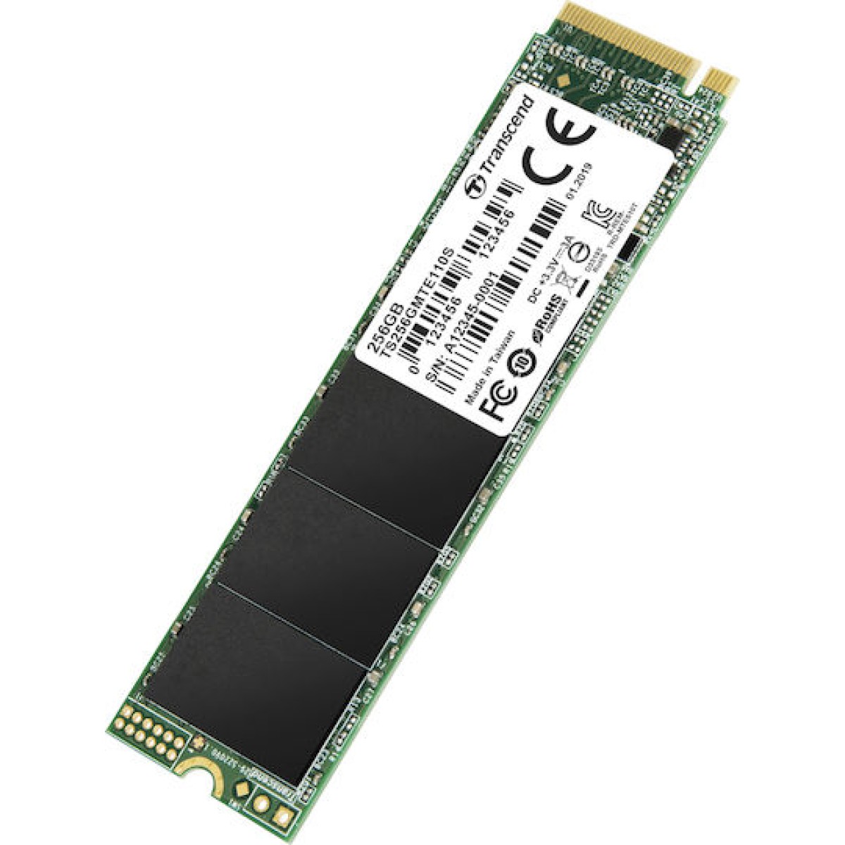 Transcend 110S SSD 256GB M.2 NVMe PCI Express 3.0 TS256GMTE110S