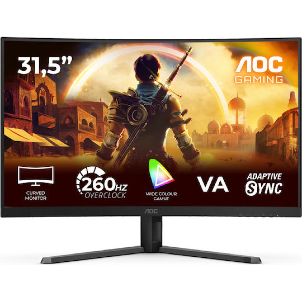 AOC C32G42ZE VA HDR Curved Gaming Monitor 31.5