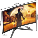 AOC C32G42ZE VA HDR Curved Gaming Monitor 31.5