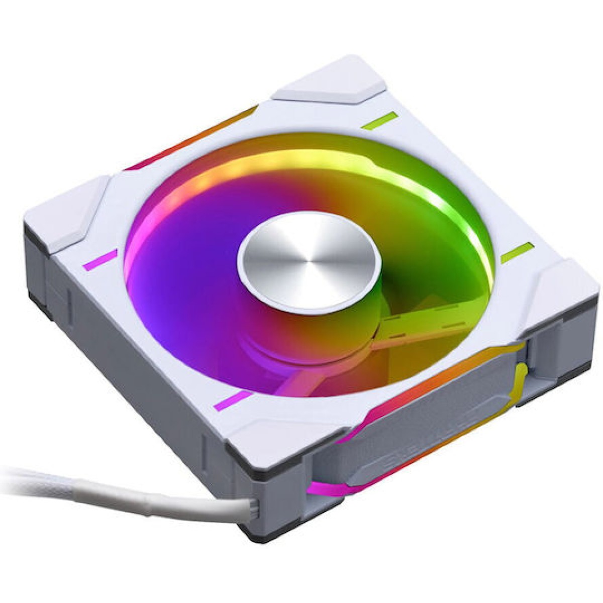 Phanteks PH-F120D30 Case Fan με ARGB Φωτισμό και Σύνδεση 4-Pin PWM Regular White