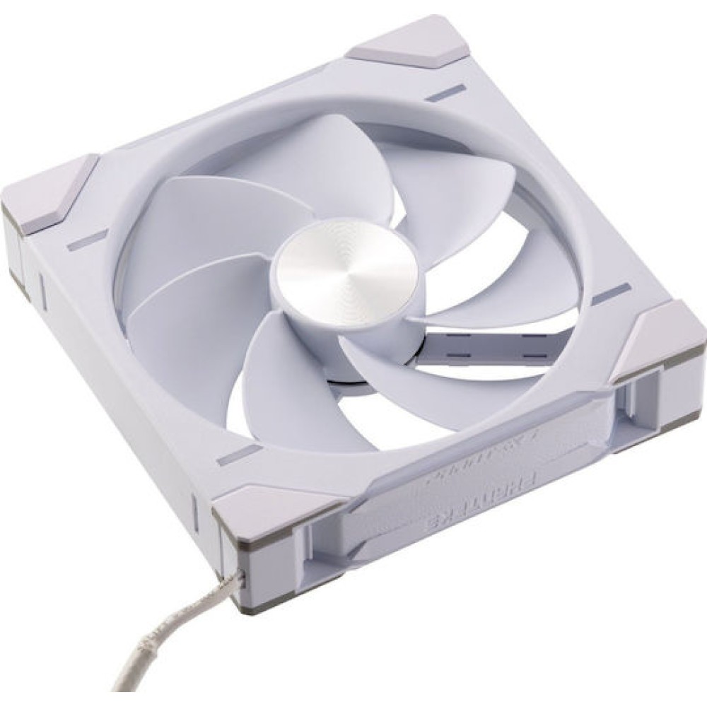 Phanteks PH-F140D30R Case Fan με RGB Φωτισμό και Σύνδεση 4-Pin PWM Λευκό