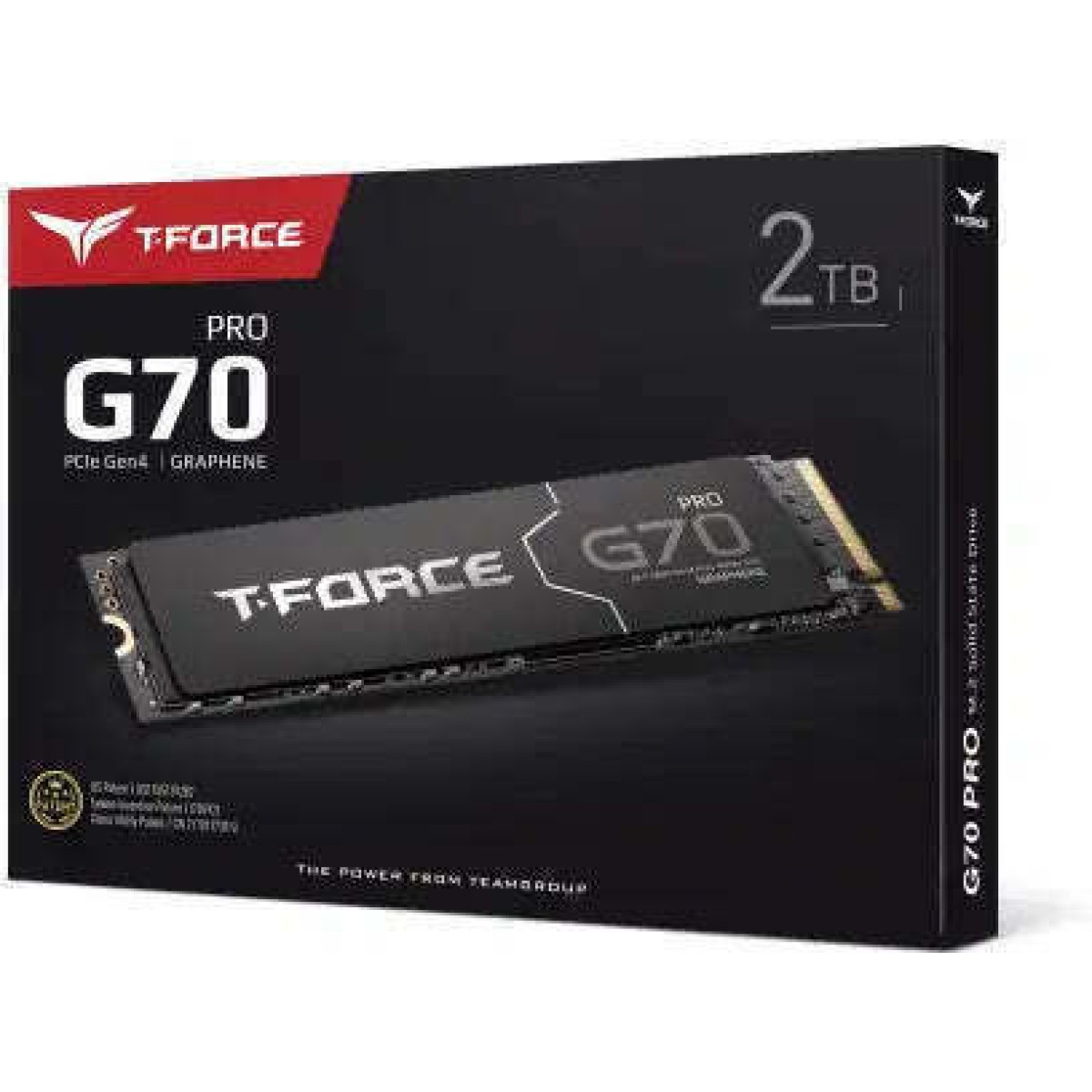 TeamGroup T-Force G70 Pro SSD 2TB M.2 NVMe PCI Express 4.0