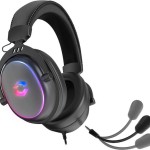 SpeedLink Conux RGB Over Ear Gaming Headset με σύνδεση 2x3.5mm / USB