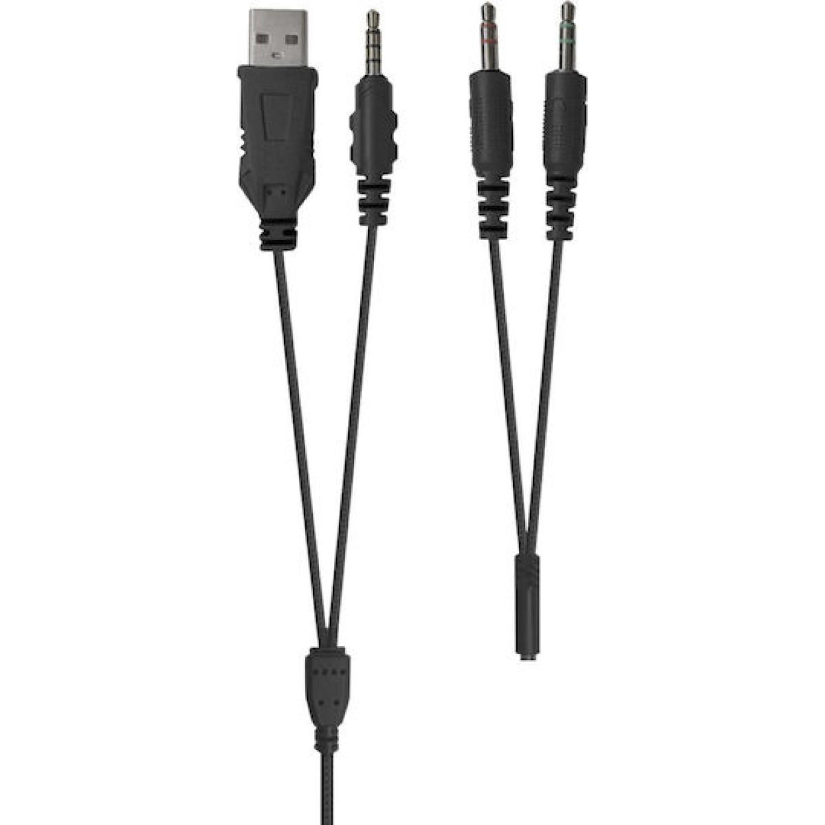 SpeedLink Conux RGB Over Ear Gaming Headset με σύνδεση 2x3.5mm / USB