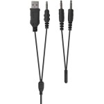SpeedLink Conux RGB Over Ear Gaming Headset με σύνδεση 2x3.5mm / USB