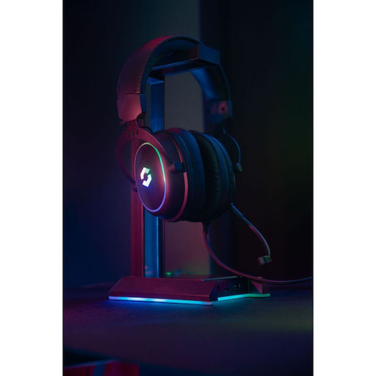 SpeedLink Conux RGB Over Ear Gaming Headset με σύνδεση 2x3.5mm / USB