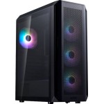Adata Valor Air Plus Gaming Midi Tower Κουτί Υπολογιστή με Πλαϊνό Παράθυρο και ARGB Φωτισμό Μαύρο