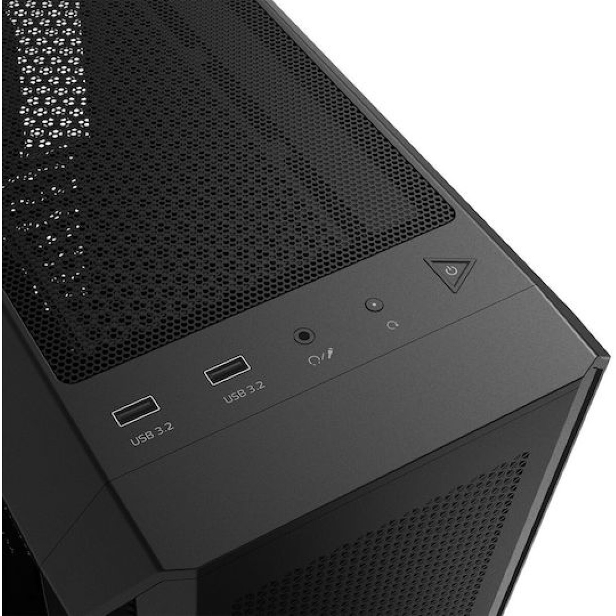 Adata Valor Air Plus Gaming Midi Tower Κουτί Υπολογιστή με Πλαϊνό Παράθυρο και ARGB Φωτισμό Μαύρο