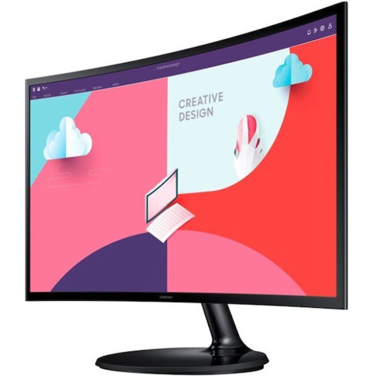 Samsung LS24C364EAUXEN VA Curved Monitor 24