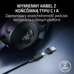 Razer Kraken V4 X Over Ear Gaming Headset με σύνδεση USB Minecraft Edition for Nintendo Switch / PC / PS4 / PS5