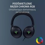 Razer Kraken V4 X Over Ear Gaming Headset με σύνδεση USB Minecraft Edition for Nintendo Switch / PC / PS4 / PS5