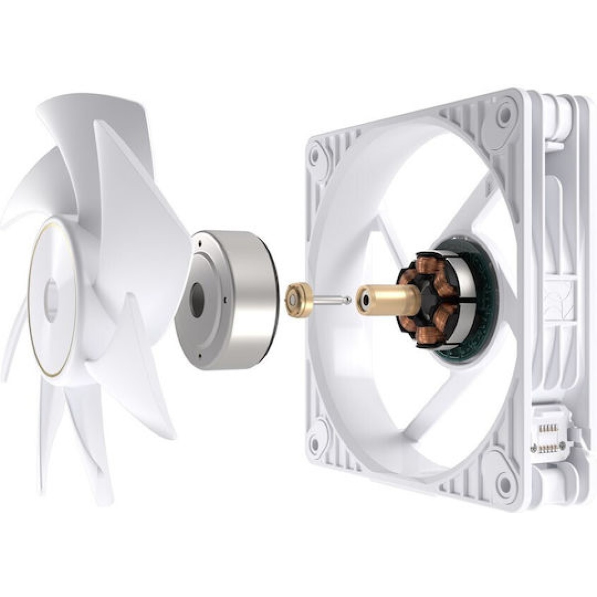 Asus ProArt PF120 Case Fan (3000rpm / 104.8cfm) Χωρίς Led Φωτισμό Λευκό