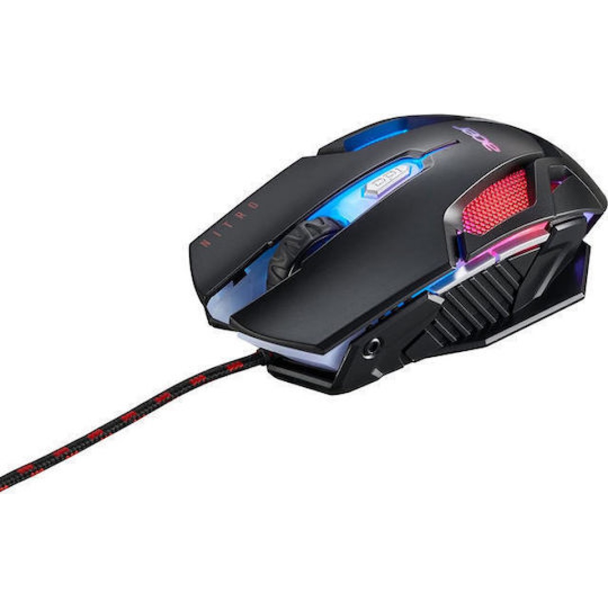 Acer Nitro Mouse II RGB Gaming Ποντίκι 4200 DPI Μαύρο
