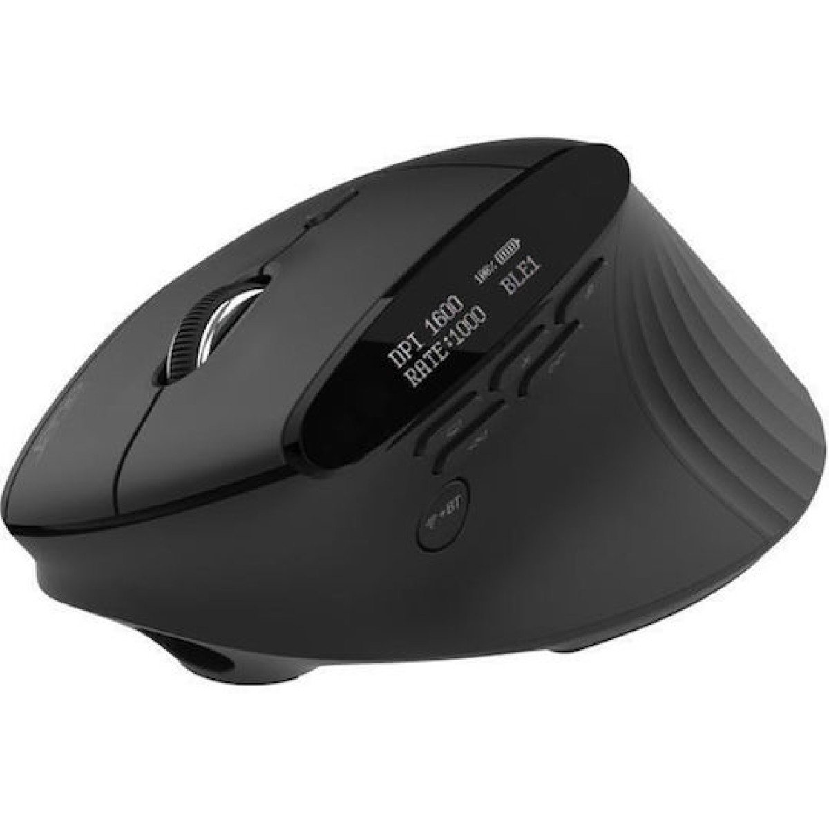 Acer Smart Fit Ασύρματο Bluetooth Vertical Ποντίκι Μαύρο