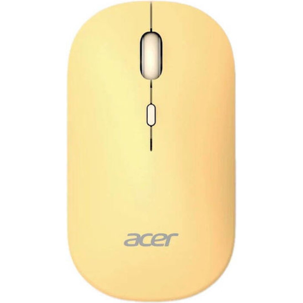 Acer AMR130 Ασύρματο Bluetooth Ποντίκι Κίτρινο