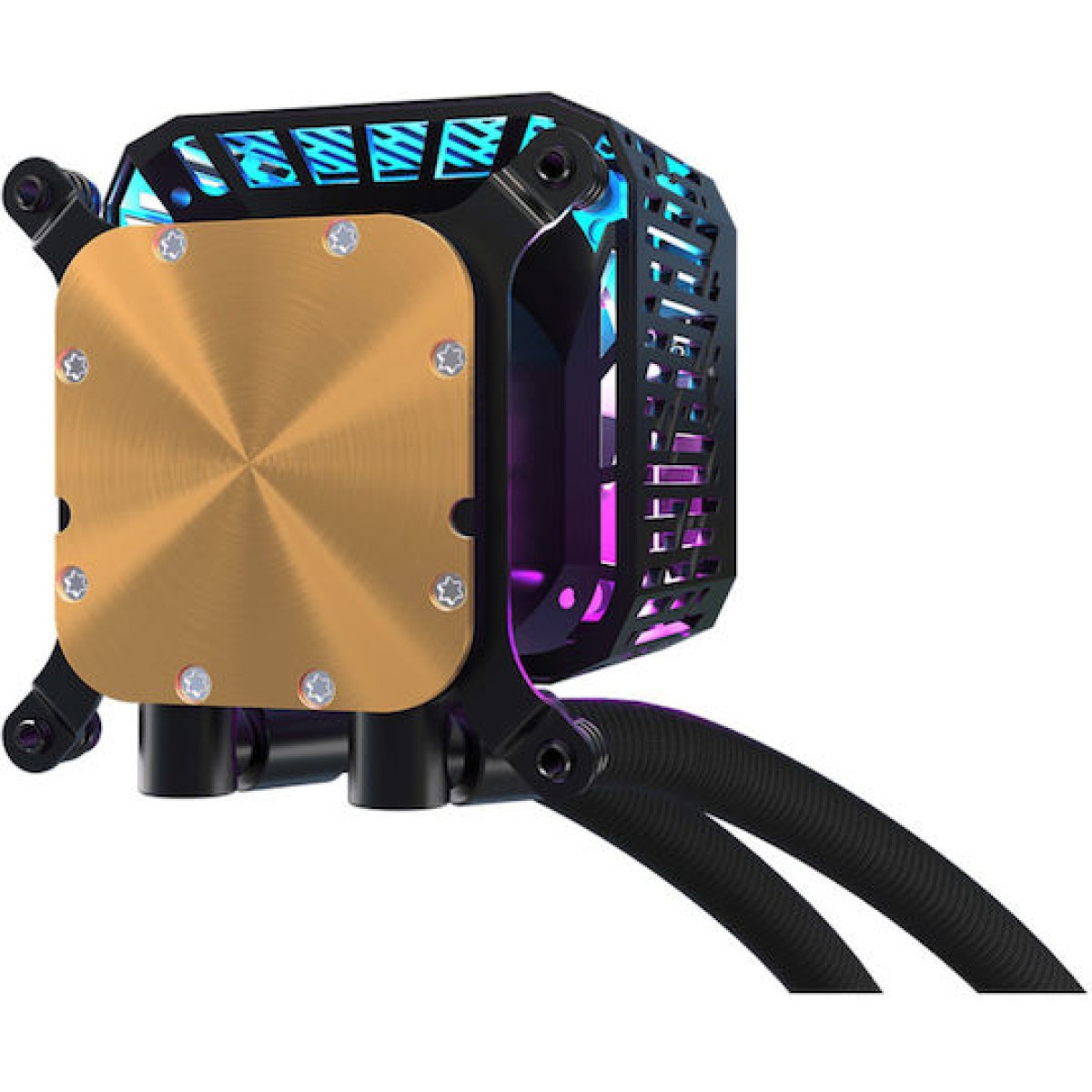 ASRock Phantom Gaming 360 LCD Υδρόψυξη Επεξεργαστή Τριπλού Ανεμιστήρα 120mm για Socket AM4/AM5/1700 με ARGB Φωτισμό