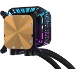 ASRock Phantom Gaming 360 LCD Υδρόψυξη Επεξεργαστή Τριπλού Ανεμιστήρα 120mm για Socket AM4/AM5/1700 με ARGB Φωτισμό