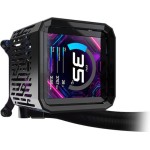 ASRock Phantom Gaming 360 LCD Υδρόψυξη Επεξεργαστή Τριπλού Ανεμιστήρα 120mm για Socket AM4/AM5/1700 με ARGB Φωτισμό