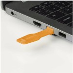 Port Locks Lindy Rj45 Orange 10 Pcs + 1 Key