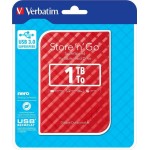Verbatim Store 'n' Go Gen 2 USB 3.0 Εξωτερικός HDD 1TB 2.5