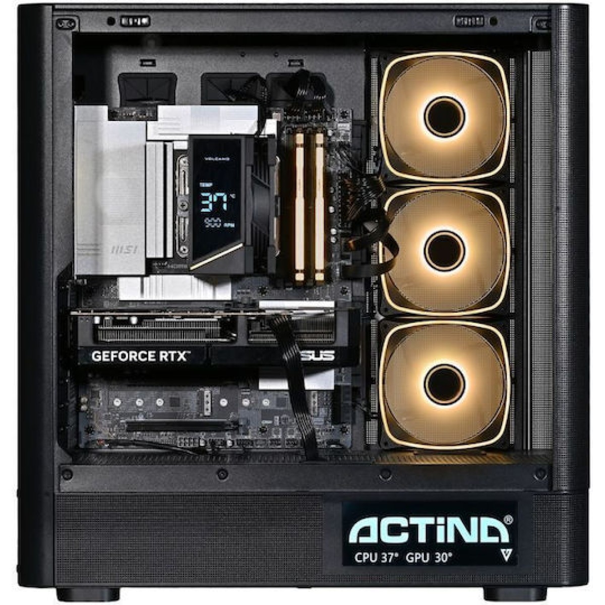 Actina 5901443441922 Gaming Desktop PC (Ultra 5-250KF Plus/32GB DDR5/1TB SSD/GeForce RTX 5070/No OS)