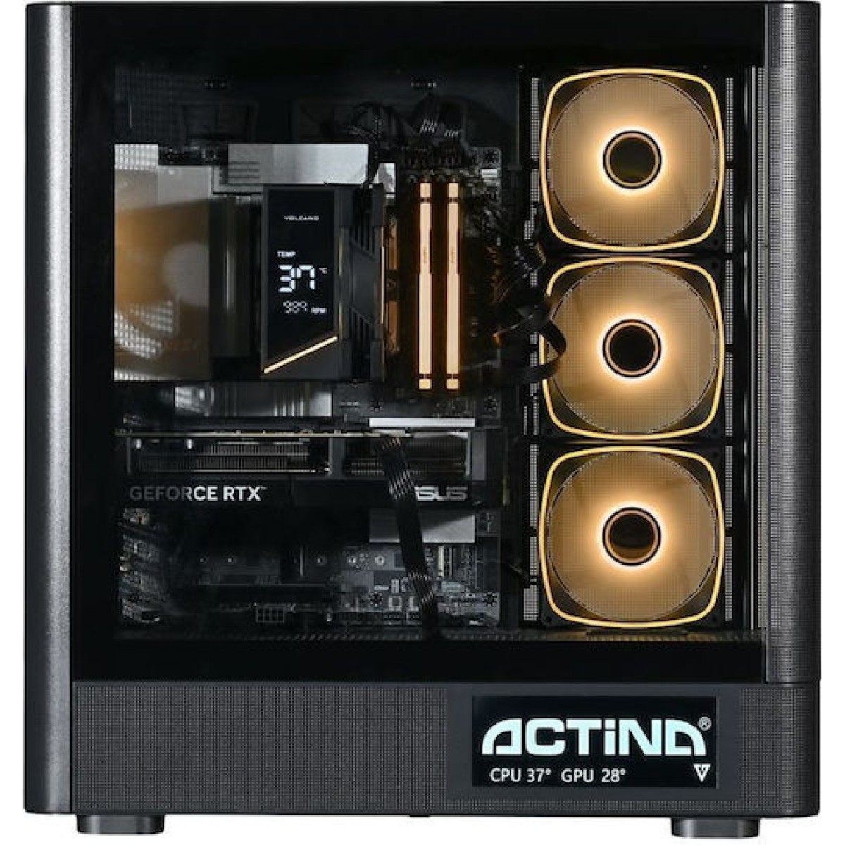 Actina 5901443441922 Gaming Desktop PC (Ultra 5-250KF Plus/32GB DDR5/1TB SSD/GeForce RTX 5070/No OS)