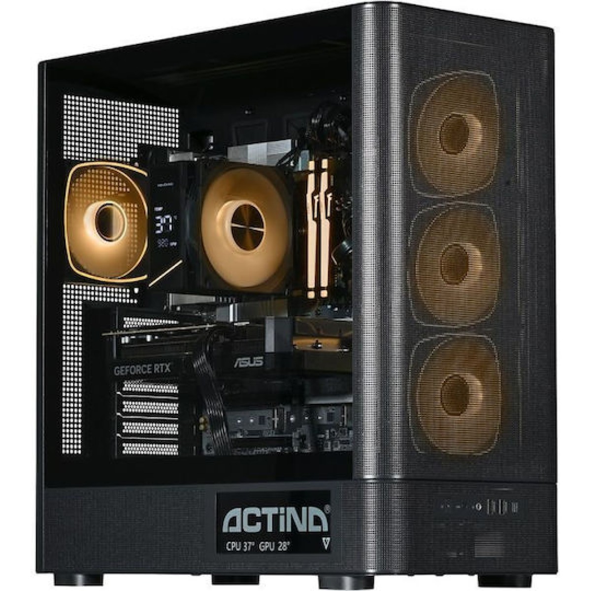 Actina 5901443441939 Gaming Desktop PC (Ultra 5-250K Plus/32GB DDR5/1TB SSD/GeForce RTX 5070/No OS)