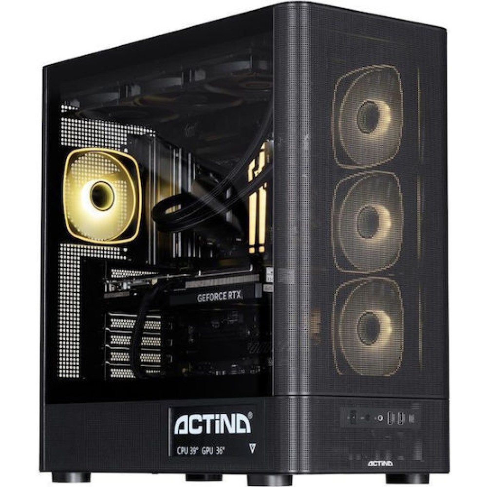 Actina 5901443441908 Gaming Desktop PC (Ultra 7-270K Plus/32GB DDR5/1TB SSD/GeForce RTX 5080/No OS)