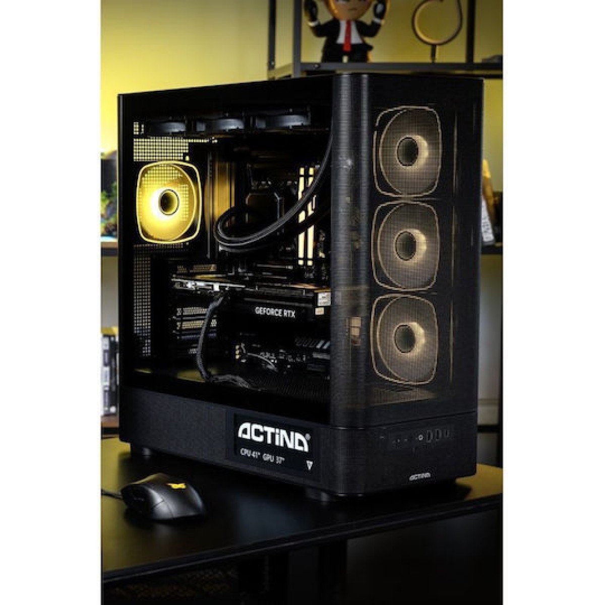 Actina 5901443441908 Gaming Desktop PC (Ultra 7-270K Plus/32GB DDR5/1TB SSD/GeForce RTX 5080/No OS)