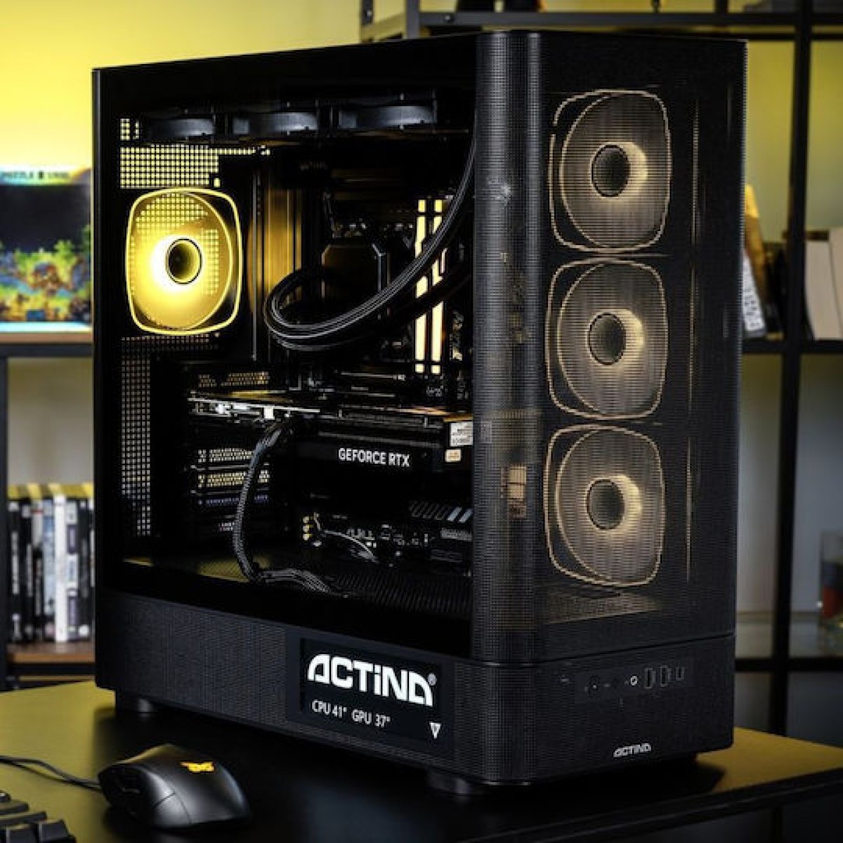 Actina 5901443441908 Gaming Desktop PC (Ultra 7-270K Plus/32GB DDR5/1TB SSD/GeForce RTX 5080/No OS)