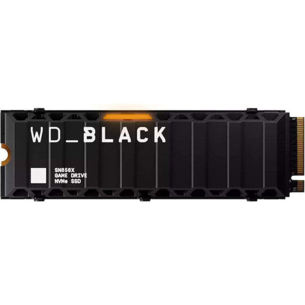 Western Digital Black SN850X With Heatsink SSD 4TB M.2 NVMe PCI Express 4.0