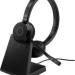 Jabra Evolve 65 Te Link Ms Mono Stand Wireless Headphones