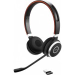 Jabra Evolve 65 Te, Link 390a Ms Stereo (6699-833-309) VOIP Headset (6699-833-309)