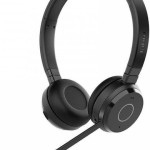 Jabra Evolve 65 TE Link 390a MS Stereo Stand Ασύρματα On Ear Multimedia Ακουστικά με μικρόφωνο και σύνδεση Bluetooth / USB-A