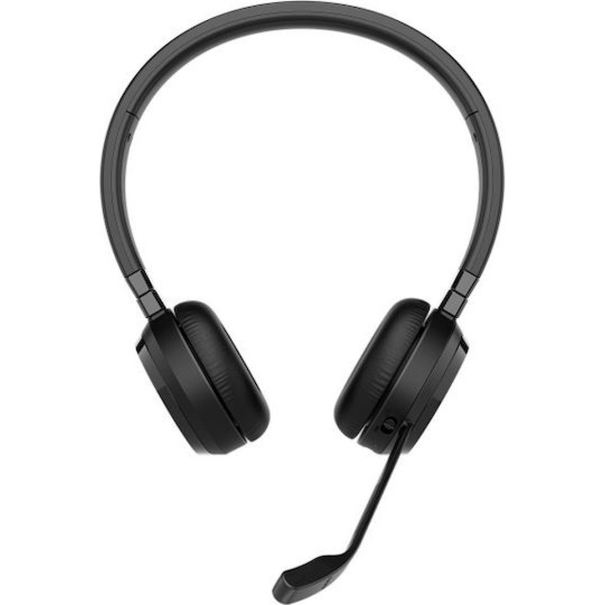 Jabra Evolve 65 TE UC Stereo Ασύρματα On Ear Multimedia Ακουστικά με μικρόφωνο και σύνδεση Bluetooth / USB-A